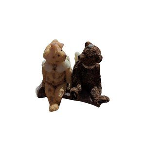 Vintage Teddy Angels Tilli and Murray figurine.  1994.  BA-010.  Friendship